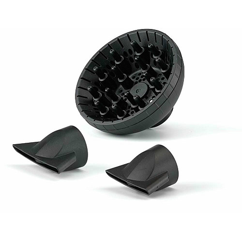 Фен Babyliss Air Pro, 2200Вт, 2 режима, диффузор, иониз-я, холл. обдув, черный