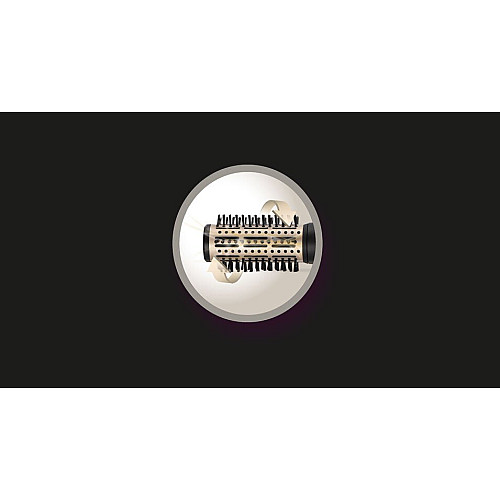 Фен-щітка Remington Blow Dry & Style Caring, 1000Вт, 2 режими, іонізація, хол. обдув, кераміка, чорний