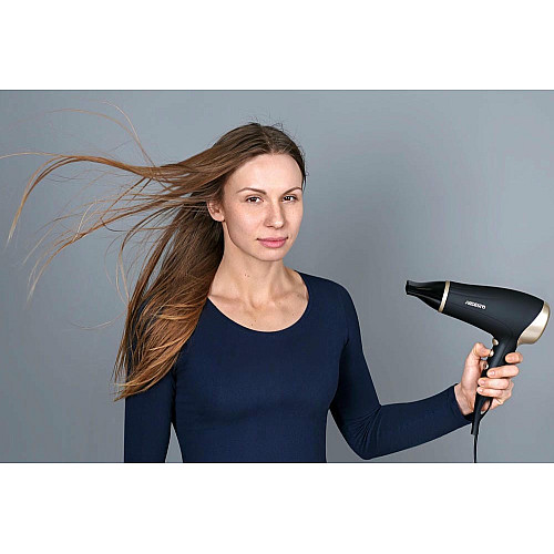 Фен ARDESTO Gemini HD-522, 1800-2200Вт, 2 скорости, 3 темпера. режимы , функция Cool Shot, черный
