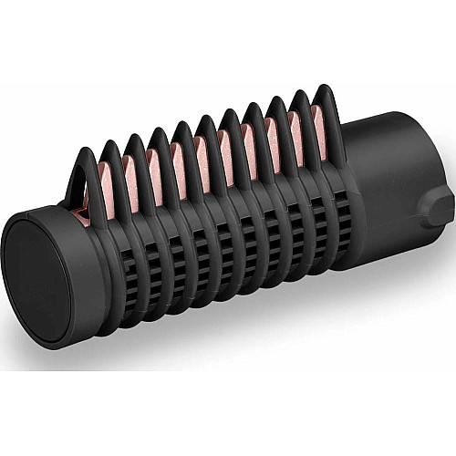 Фен-щетка Babyliss Perfect Finish, 1000Вт, 2 режима, иониз-я, холл. обдув, керамика, черный