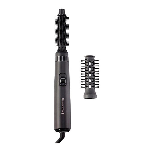 Фен-щетка Remington Dry & Style Caring, 400Вт, 2 режима, иониз-я, керамика, черный