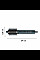 Фен-щетка Rowenta Air Brush 3D, 1200Вт, 3 режима, иониз-я, холл. обдув, функция фена, керамика, черно-золотой