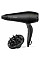 Фен Babyliss Power Smooth, 2000Вт, 2 режими, іонізація, хол. обдув, 2 насадки, чорний