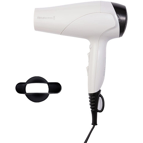 Фен Remington Ionic Dry, 2200Вт, 3 режими,турмалінова іоніз-я, хол. обдув, білий