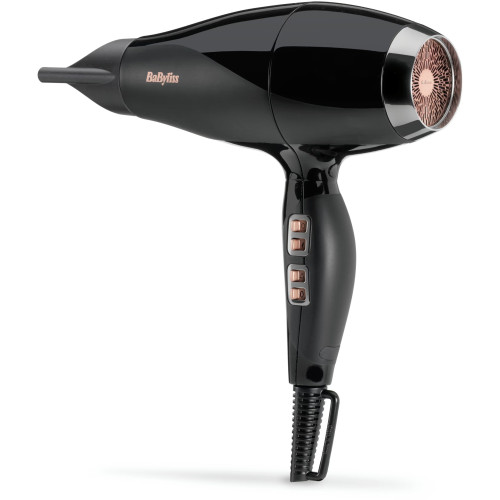 Фен Babyliss Air Power Pro, 2300Вт, 3 режими, дифузор, іоніз-я, хол. обдув, кераміка, чорний