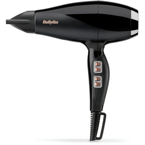 Фен Babyliss Air Power Pro, 2300Вт, 3 режими, дифузор, іоніз-я, хол. обдув, кераміка, чорний