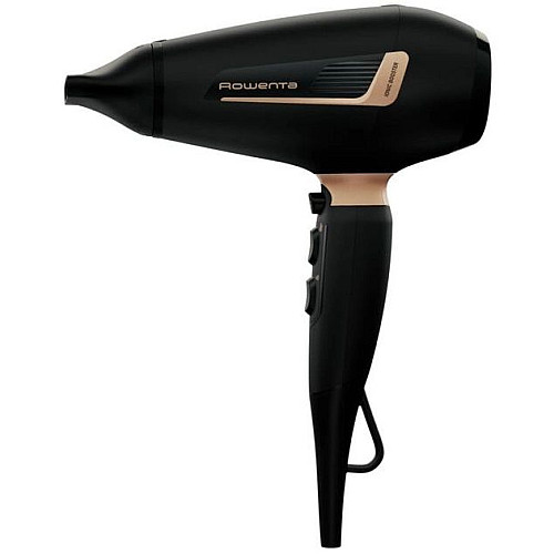 Фен Rowenta Pro Expert, 2200Вт, 3 режими, іоніз-я, дифузор, 2 концентратора, хол. обдув, чорний