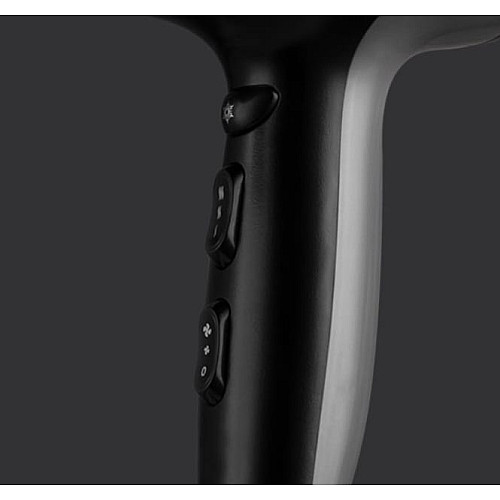 Фен Remington Ionic Dry, 2200Вт, 3 режима, диффузор, турмалиновая иониз-я, холл. обдув, серо-черный