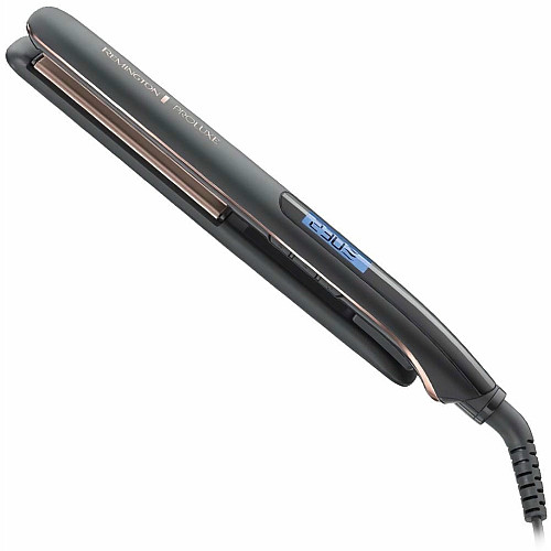 Выпрямитель Remington ProLuxe Midnight Edition, 52Вт, темп. режимов-10, 150-230С, дисплей, керамика, черный