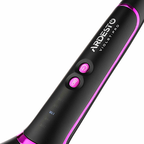 Щетка-выпрямитель ARDESTO Violet Pro HSB-Y220PRO, 50Вт, 130-210C, керамика, черный