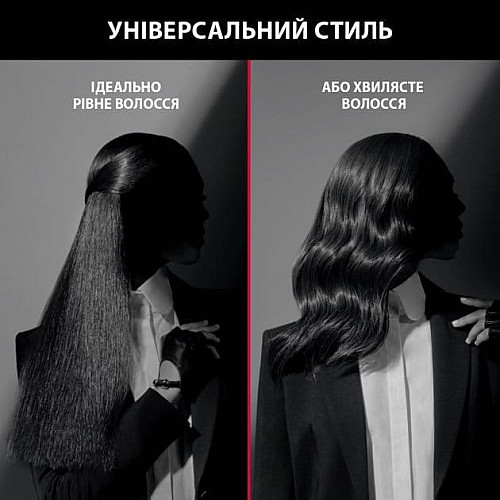 Выпрямитель Rowenta x Karl Lagerfeld K/Pro Stylist Straightener, темп. режимов-8, 140-210С, дисплей, ионизация, керамика, черный