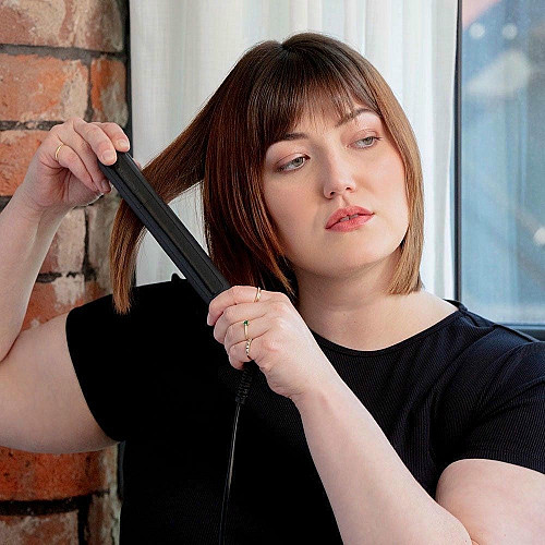 Выпрямитель Remington Ceramic Straight 215, >215С, дисплей, керамика, черный