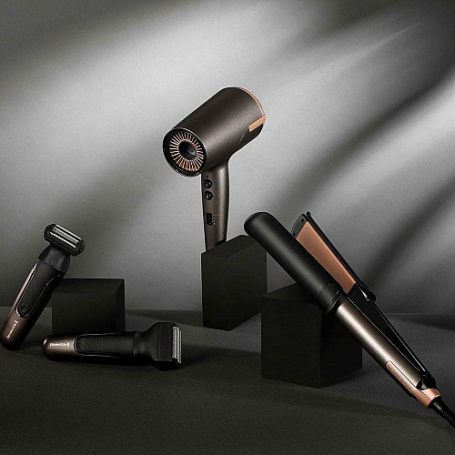 Выпрямитель 2в1 Remington One Straight&Curl, 2в1 выпрямитель и плойка, темп.режим-5, 150-230С, кейс и перчатка в комплекте, керамика, черный