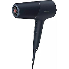 Фен Philips 5000 Series, 2300Вт, 3 режими, дифузор, іоніз-я, хол. обдув, темно-синій