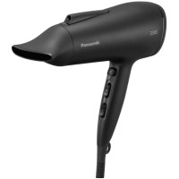 Фен Panasonic, 2300Вт, 3 режима, ионизация, холл. обдув, черный