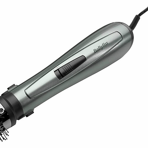 Фен-щетка Babyliss Xanadu, 1000Вт, 2 режима, холл. обдув, 2 насадки, серый