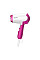 Фен Philips DryCare Essential дорожній, 1400Вт, 2 режими, хол. обдув, рожевий