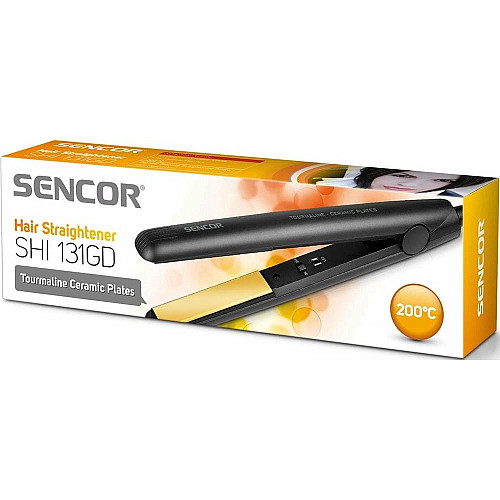 Выпрямитель Sencor, 40Вт, >200С, керамика, турмалин, черный
