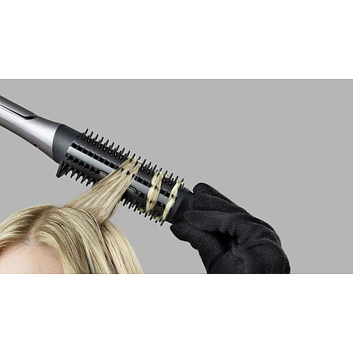 Стайлер  Remington ProLuxe You Adaptive, 62Вт, темп.режимів-3, D-38mm, іонізація, кераміка, чорно-сірий