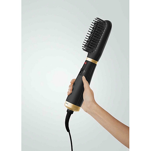 Щетка-выпрямитель Rowenta Powerstraight Air, темп. режимов-2, 160-200С, ионизация, керамика, черный