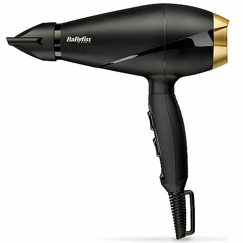 Фен Babyliss AC motor PRO, 2000Вт, 2 режима, диффузор, холл. обдув, черный