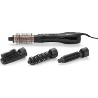 Фен-щетка Babyliss Smooth Finish, 1200Вт, 3 режима, иониз-я, холл. обдув, керамика, черный