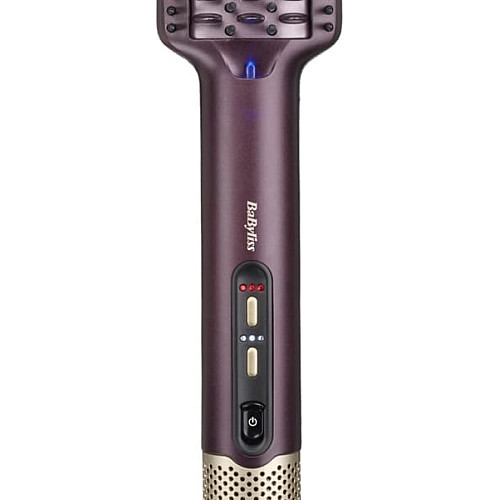 Фен-щетка Babyliss Air Power, 900Вт, 3 режима, холл. обдув, 2 насадки, фиолетовый