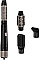 Фен-щетка Remington Blow Dry&Style Caring, 1000Вт, 2 режима, иониз-я, холл. обдув, чехол, керамика, черно-золотой