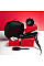 Фен Remington Style Edition, 2200Вт, 3 режима, иониз-я, холл. обдув, диффузор, расческа, резинка, кейс, черно-серый