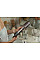 Фен-щетка ARDESTO Brush Pink Touch, 1200Вт, 2 скорости, 2 темп. режимы, LED-дисплей, функция ионизации, 4 насадки, серый+розовый
