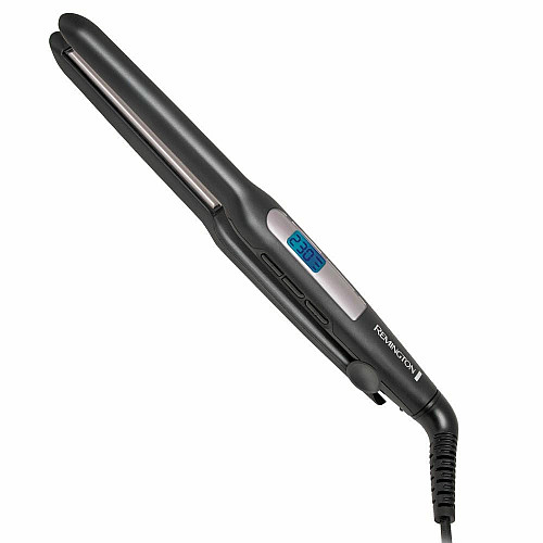 Выпрямитель Remington PRO-Ceramic Extra Slim, темп. режимов-9, 150-230С, чехол, дисплей, керамика, черный