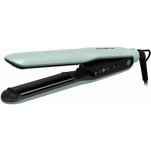 Выпрямитель Rowenta Thermoglide, темп. режимов-5, 150-230С, ионизация, титан, светло-зеленый