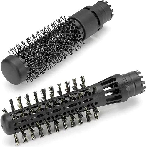 Фен-щетка Babyliss Shape Airsyler, 300Вт, 2 режима, холл. обдув, 2 насадки, черный