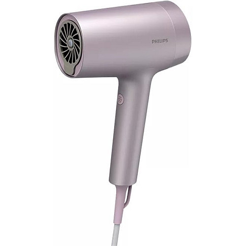 Фен Philips 7000 Series, 1800Вт, 2 режима, диффузор, иониз-я, холл. обдув, фиолетовый