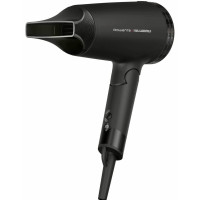 Фен Rowenta Karl Lagerfeld Express Style дорожный, 1600Вт, 2 режима, холл. обдув, складная ручка, черный