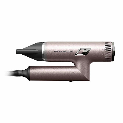 Фен Rowenta T-Shape Maestria Nano Foldable, 1700Вт, 3 режима, иониз-я, холл. обдув, кейс, розовый