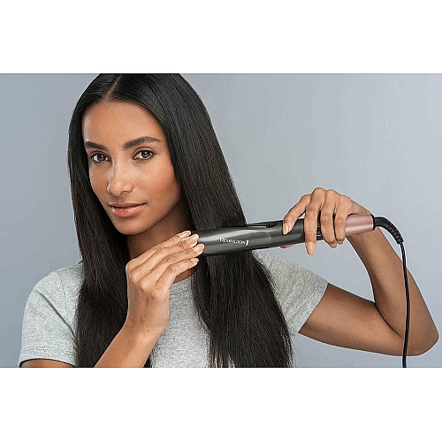 Выпрямитель Remington Curl&Straight Confidence, 47Вт, темп.режимов-5, 150-230С, дисплей, керамика, черный