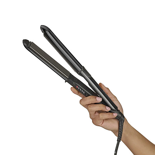 Выпрямитель Babyliss Black Chrome, темп.режим-5, 130-230°C, титан, черный