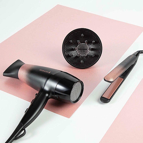 Выпрямитель Remington Rose Shimmer, темп. режимов-5, 150-230С, керамика, черно-золотой