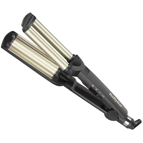 Плойка Babyliss Easy wave, гофре, темп.режимів-3, 160-200С, природні хвилі, кераміка, чорний