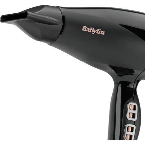 Фен Babyliss Air Power Pro, 2300Вт, 3 режими, дифузор, іоніз-я, хол. обдув, кераміка, чорний