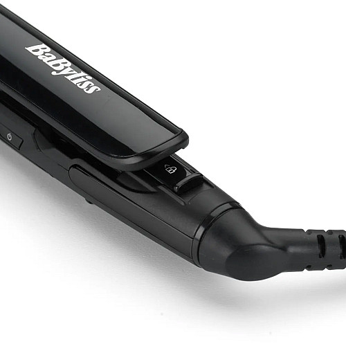 Выпрямитель Babyliss Black Chrome, темп.режим-5, 130-230°C, титан, черный