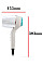 Фен Remington HYDRAluxe PRO, 2200Вт, 3 режими, дифузор, іоніз-я, хол. обдув, білий