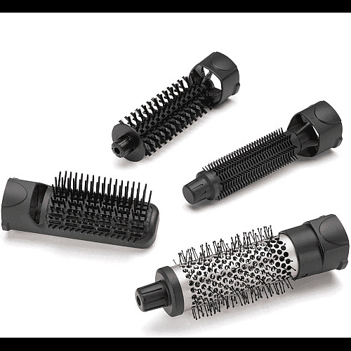 Фен-щетка Babyliss Smooth Finish, 1200Вт, 3 режима, иониз-я, холл. обдув, керамика, черный