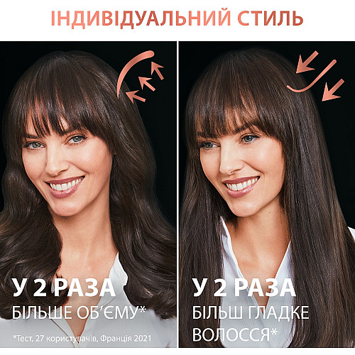 Фен-щітка Rowenta Ultimate Experience, 750Вт, 1 режими, іоніз-я, оберт.насадок, кераміка, чорний