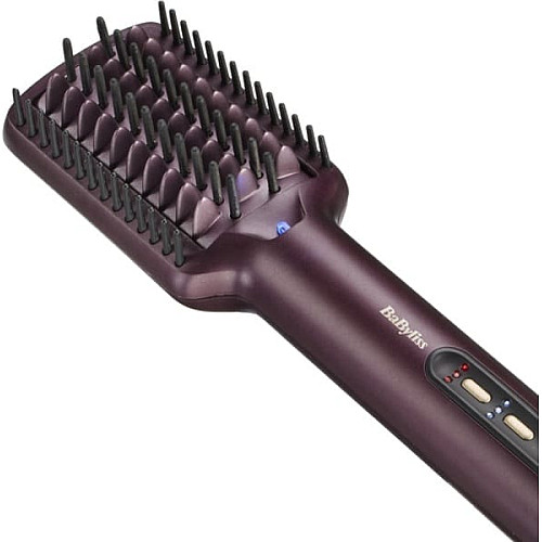 Фен-щетка Babyliss Air Power, 900Вт, 3 режима, холл. обдув, 2 насадки, фиолетовый