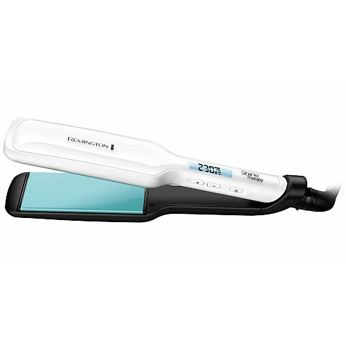 Выпрямитель Remington Shine Therapy, темп. режимов-10, 150-230С, дисплей, керамика, белый