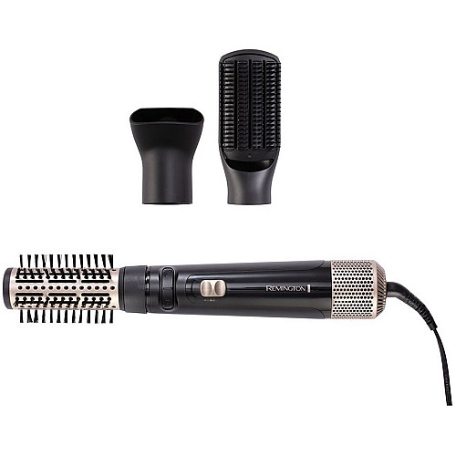 Фен-щітка Remington Blow Dry & Style Caring, 1000Вт, 2 режими, іонізація, хол. обдув, кераміка, чорний