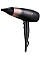 Фен Remington Rose Shimmer, 2200Вт, 3 режима, диффузор, иониз-я, холл. обдув, черно-розовый