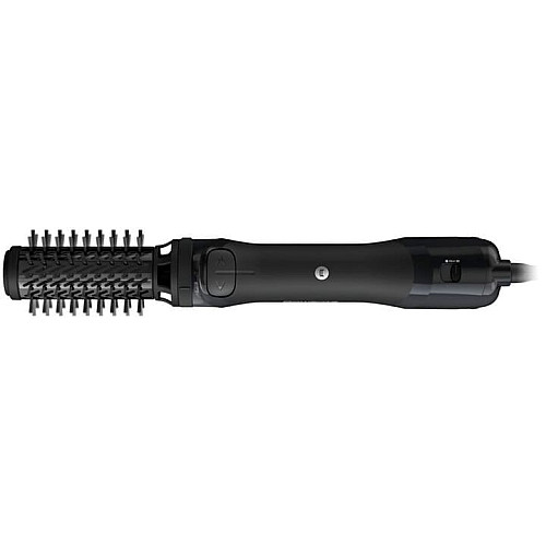 Фен-щетка Rowenta Renewal Brush Active, 1000Вт, 3 режима, иониз-я, холл. обдув, оборот. насадка, 2 насадки, керамика, черный